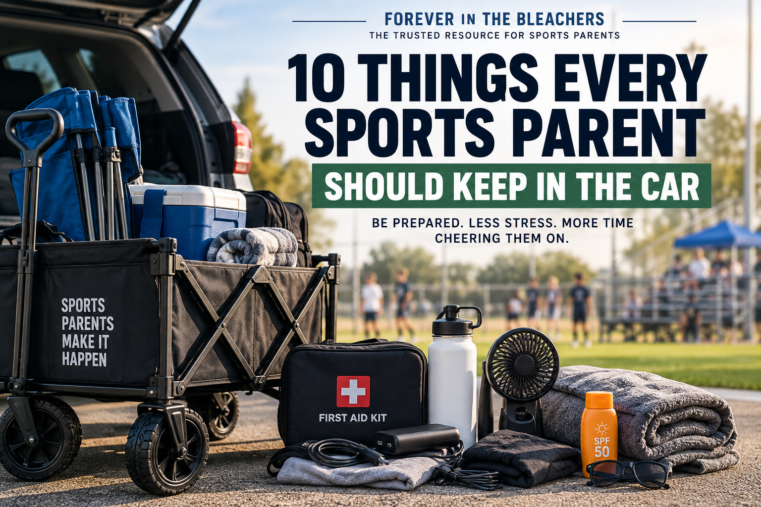 10 Things Every Sports Parent Should Keep in the Car